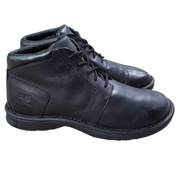 Timberland Pro Men Boots 13 - 13.5M Black Outdoor Working Shoes Precise Fit - Picture 1 of 12